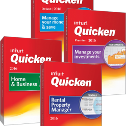 برنامج كويكن للمحاسبة وإدارة الاموال  Intuit Quicken 2016