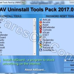 تجميعة أدوات إزالة برامج الأنتى فيروس | AV Uninstall Tools Pack 2017.01