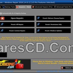 تجميعة أدوات صيانة الويندوز | Windows Repair Pro 4.0.1