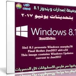 تجميعة إصدارات ويندوز 8.1 | Windows 8.1 5in1 x32-x64 Final Redux Jun2017