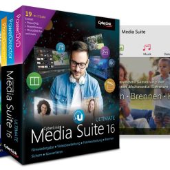 تجميعة برامج الميديا الشاملة 2018 | CyberLink Media Suite Ultra 16.0.0.1807