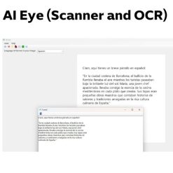 تحميل برنامج AI Eye Scanner and OCR لتحويل الصور إلى نصوص