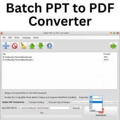 تحميل برنامج Batch PPT to PDF Converter لتحويل ملفات بور بوينت إلى PDF