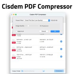 تحميل برنامج Cisdem PDF Compressor لضغط ملفات PDF (2) تحميل برنامج Cisdem PDF Compressor لضغط ملفات PDF