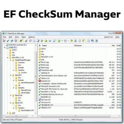 تحميل برنامج EF CheckSum Manager للتحقق من سلامة الملفات