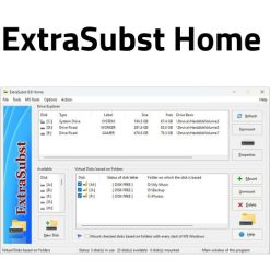 تحميل برنامج ExtraSubst Home لعمل نسخ احتياطى للمجلدت والأقراص (2) تحميل برنامج ExtraSubst Home لعمل نسخ احتياطى للمجلدت والأقراص