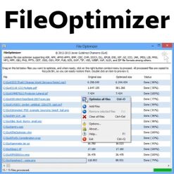 تحميل برنامج FileOptimizer لتقليل حجم الملفات