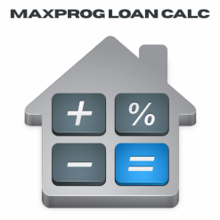 تحميل برنامج Maxprog Loan Calc لحساب أقساط القروض والرهون العقارية