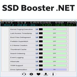 تحميل برنامج SSD Booster .NET لتسريع وصيانة القرص الصلب