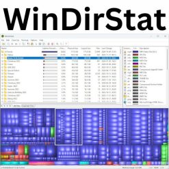 تحميل برنامج WinDirStat لتحرير المساحة على القرص الصلب (1) تحميل برنامج WinDirStat لتحرير المساحة على القرص الصلب