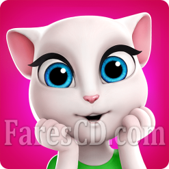 تطبيق صديقتى أنجيلا المتكلمة للاندرويد | My Talking Angela v4.2.1.402