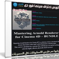 كورس إحتراف سينما فور دى | Mastering Arnold Renderer for Cinema 4D – BUNDLE