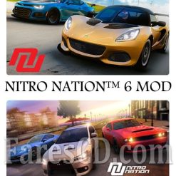 لعبة السيارات و السرعة للاندرويد | NITRO NATION 6 MOD v6.4.7