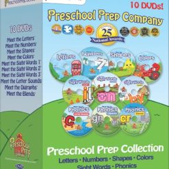 موسوعة تعليم الإنجليزية للأطفال | PreSchool Prep Complete 10 DVD