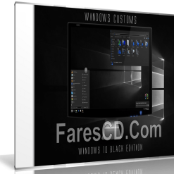 ويندوز 10 بلاك + أوفيس 2016  Windows 10 Black Edition Premium x64 April 2016 + Office 2016